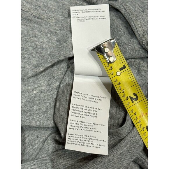 Hugo Boss Orange Label Sz XL Shirt Men's Gray Graphic Cotton T-Shirt Classic - Picture 7 of 8